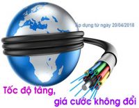 Gói cước cáp quang VNPT hộ gia đình tốc độ cao - Giá cước siêu rẻ