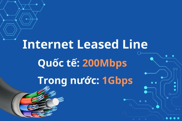 Internet trực tiếp 200Mbps quốc tế