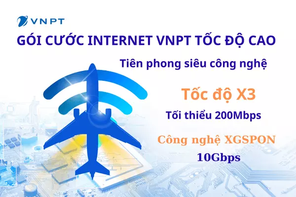 Gói cước Cáp quang VNPT Tốc độ cao Giá Siêu Rẻ tháng 02/2026